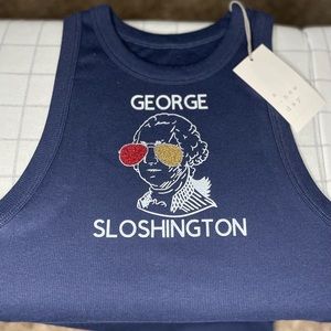 Custom tank top - presidential humor!